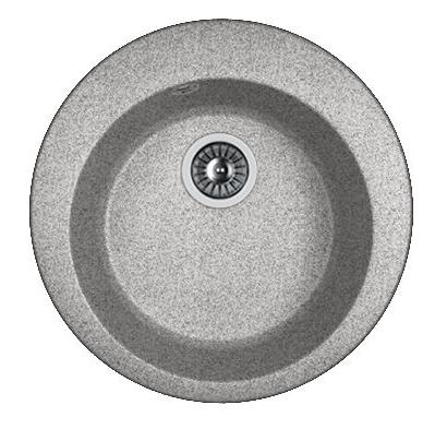 Мойка кухонная из литьевого мрамора Dr. Gans ГАЛА 25.010.B0510.409 51*51 см. базальт