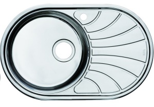 Мойка кухонная из нержавеющей стали IDDIS SUNO SUN77SLi77 77*48 см.  Мойка кухонная из нержавеющей стали IDDIS SUNO SUN77SLi77 77*48 см.