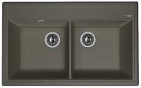 Мойка кухонная керамогранитная Florentina ЛИПСИ 820 20.370.E0820.302 82*51 см. антрацит