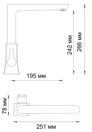 Смеситель WasserKRAFT BERKEL 4807 для кухонной мойки  Смеситель WasserKRAFT BERKEL 4807 для кухонной мойки