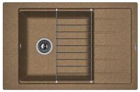 Мойка кухонная керамогранитная Florentina ЛИПСИ 780P 20.275.D0780.105 78*51 см. коричневый