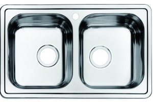 Мойка кухонная из нержавеющей стали IDDIS STRIT STR78P2i77 78*48 см. 