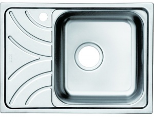 Мойка кухонная из нержавеющей стали IDDIS ARRO ARR60PRi77 60,5*44 см.  Мойка кухонная из нержавеющей стали IDDIS ARRO ARR60PRi77 60,5*44 см.