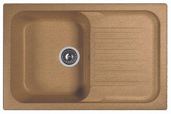 Мойка кухонная из литьевого мрамора Dr. Gans АДЕЛЬ 780 25.090.C0780.406 78*51 см. терракота Мойка кухонная из литьевого мрамора Dr. Gans АДЕЛЬ 780 25.090.C0780.406 78*51 см. терракота