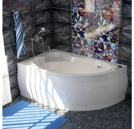 Ванна акриловая Mirsant ФАНАГОРИЯ  170x100 см. левая 