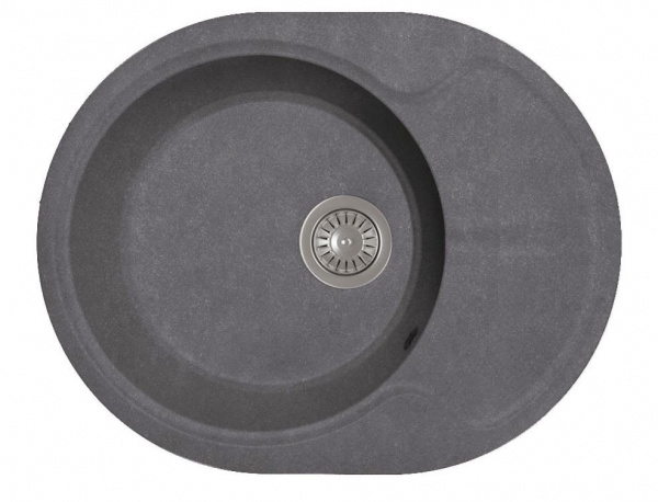 Мойка кухонная из литьевого мрамора Dr. Gans БЕРТА 620 25.040.B0620.411  62*49 см. графит Мойка кухонная из литьевого мрамора Dr. Gans БЕРТА 620 25.040.B0620.411  62*49 см. графит