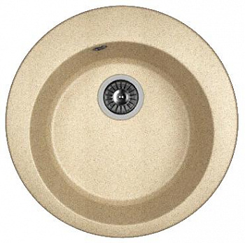 Мойка кухонная из литьевого мрамора Dr. Gans ГАЛА 25.010.B0510.405 51*51 см. терра