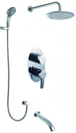 Смеситель Lemark ATLANTISS LM3222C для душа скрытого монтажа (встраиваемый)