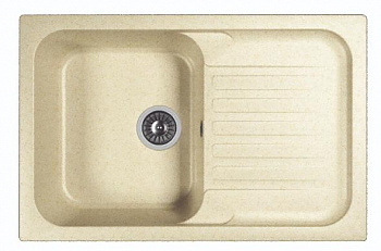 Мойка кухонная из литьевого мрамора Dr. Gans АДЕЛЬ 780 25.090.C0780.403 78*51 см. латте