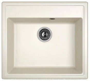 Мойка кухонная из литьевого мрамора Dr. Gans НИКА 570 25.070.D0570.401 57*51 см. белый Мойка кухонная из литьевого мрамора Dr. Gans НИКА 570 25.070.D0570.401 57*51 см. белый