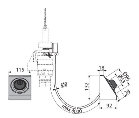 Клавиша для инсталляции Alcaplast  MPO13  