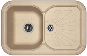 Мойка кухонная керамогранитная Florentina КРИТ 780 20.170.D0780.107 78*51 см. песочный