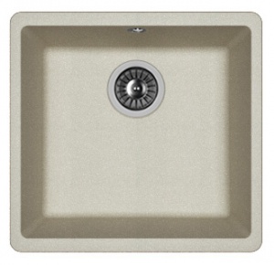 Мойка кухонная керамогранитная Florentina ВЕГА 400 22.315.C0400.305 44*42 см. грей