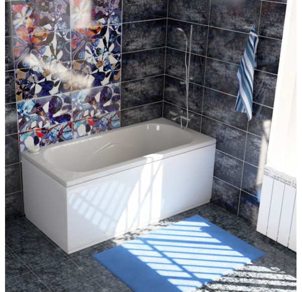 Ванна акриловая Mirsant КАСПИЙ  150x70 см. 