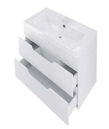 Тумба под раковину навесная Mirsant QUADRO  60 см. 