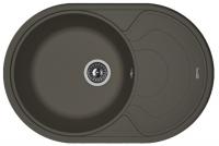 Мойка кухонная керамогранитная Florentina РОДОС 760 20.140.D0760.302 76*51 см. антрацит