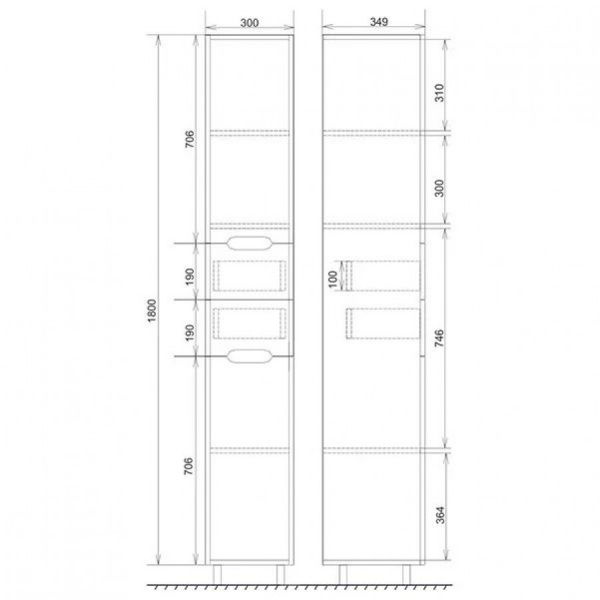 Пенал Mirsant SOHO  30 см. 
