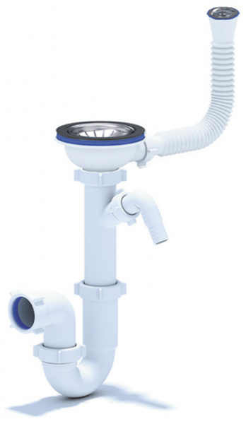 Мойка кухонная керамогранитная Florentina ГРЕБЕШОК 20.345.E0695.201 69,5*52,5 см. жасмин