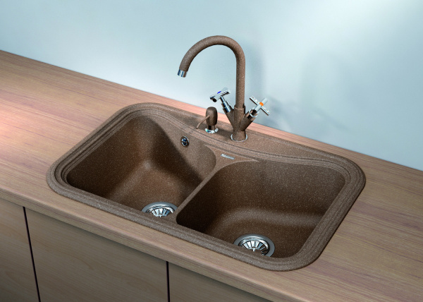 Мойка кухонная керамогранитная Florentina КРИТ 780A 20.175.E0780.107 78*51 см. песочный