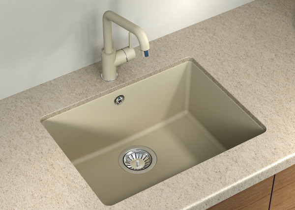 Мойка кухонная керамогранитная Florentina ВЕГА 500 22.320.D0500.107 54*42 см. песочный