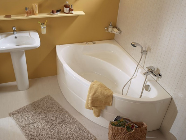 Ванна акриловая Santek ГОА 1.WH11.2.033 150x100 см. левая 