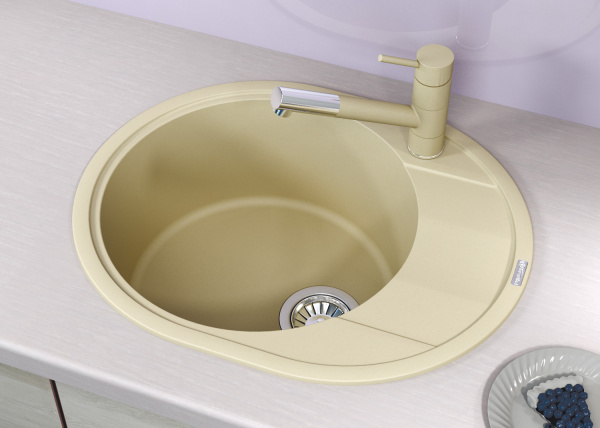 Мойка кухонная керамогранитная Florentina РОДОС 580 20.240.B0580.201 58*47 см. жасмин